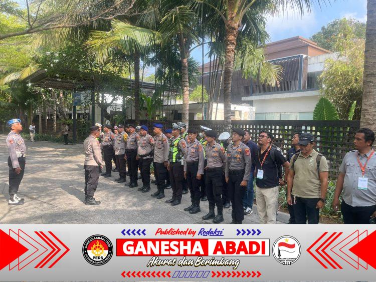 Patroli Cooling System, Polsek Kawasan Pelabuhan Benoa Sambangi ABK untuk Jaga Situasi Kamtibmas Tetap Kondusif