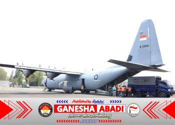 Lanjutkan Misi Penyemaian Dry Ice, Lanud Sjamsudin Noor Kerahkan Pesawat NC-212 dalam 3 Sortie