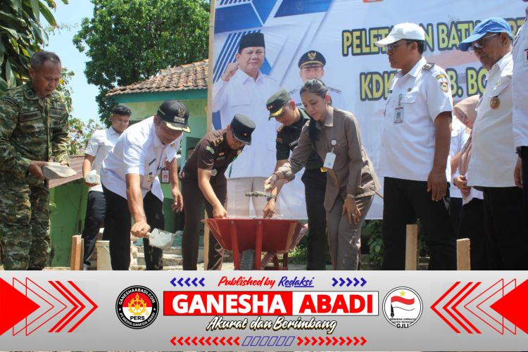Dandim dan Bupati Boyolali Letakkan Batu Pertama Pembangunan KDKMP Desa Sambon, Warga Sambut Penuh Harapan