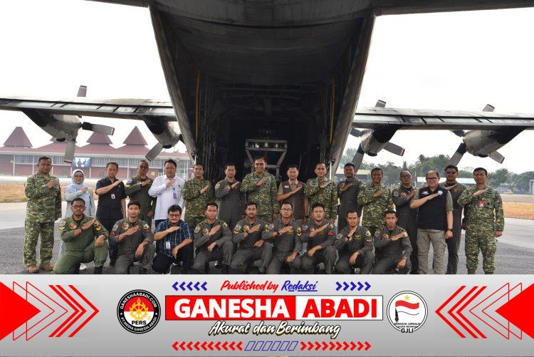 Perkuat OMC di Kalsel, TNI Kirim Pesawat Hercules C-130 Tambahan ke Banjarmasin