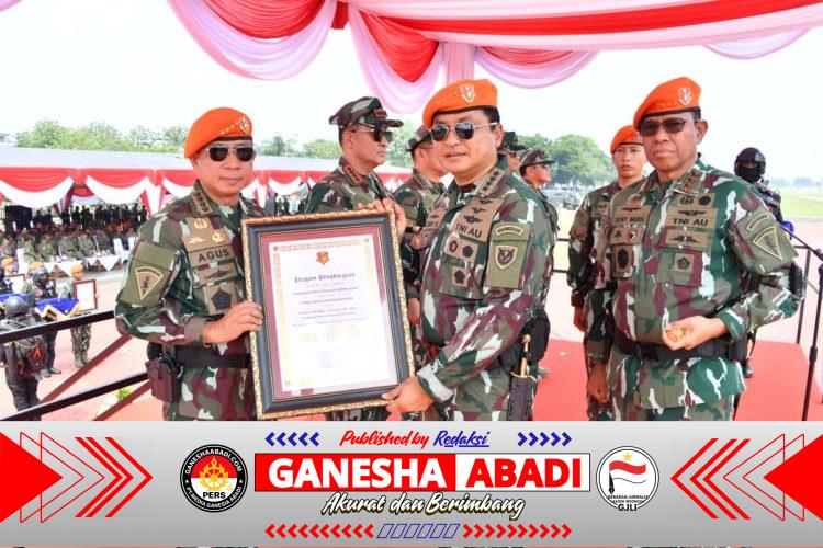 Panglima TNI Diangkat Jadi Warga Kehormatan Korpasgat