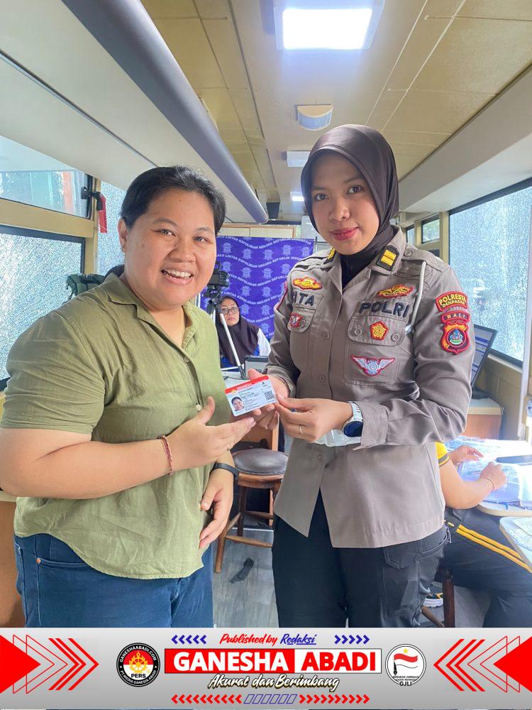Permudah Masyarakat, Polresta Denpasar Hadirkan Pelayanan SIM Keliling di Mall Pelayanan Publik