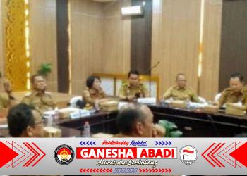Plt Kepala BPKAD Hadiri Rapat Bahas Penggunaan Dana Banpres Sebesar 15 Milyar.