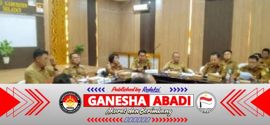 Plt Kepala BPKAD Hadiri Rapat Bahas Penggunaan Dana Banpres Sebesar 15 Milyar.