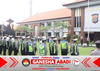 Kapolresta Denpasar Pimpin Upacara Peringatan Hari Sumpah Pemuda di Mako Polresta Denpasar