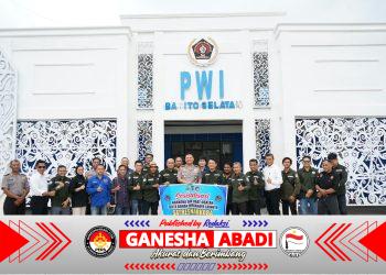 Kapolres Barsel Sambangi Markas PWI Guna Perkuat Sinergitas Polri dan Insan Pers