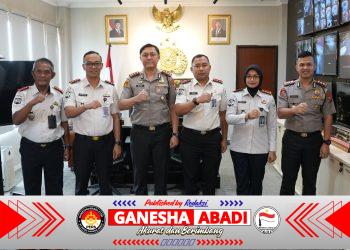 Perkuat Sinergitas Kemenimipas-Polri, Karutan Surabaya Bertemu dengan Kapolresta Sidoarjo