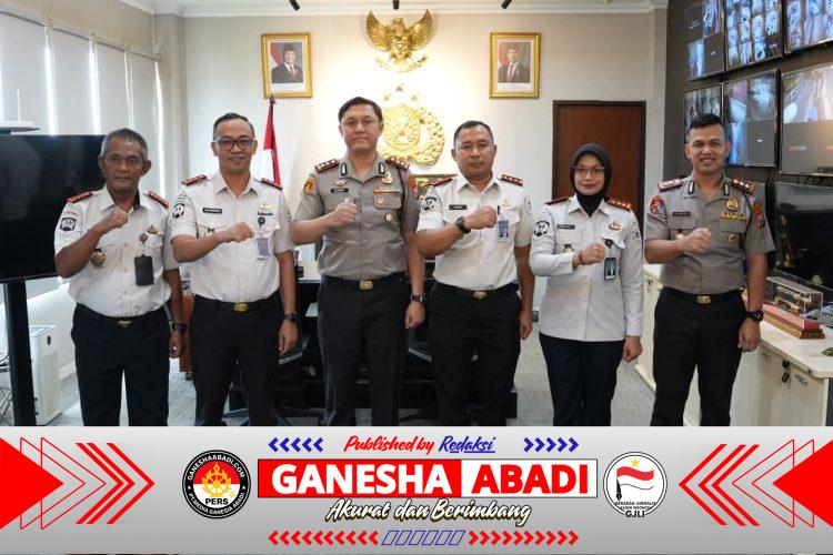 Perkuat Sinergitas Kemenimipas-Polri, Karutan Surabaya Bertemu dengan Kapolresta Sidoarjo