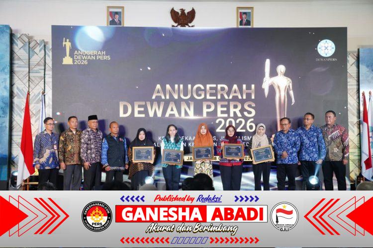 Kapuspen TNI Hadiri Anugerah Dewan Pers 2026