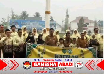 Wabup Barsel Lepas Kontingen Kafilah LASQI NJ.