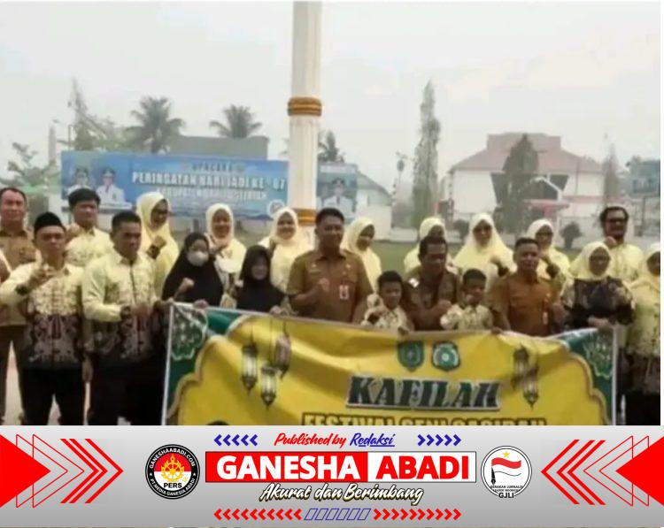 Wabup Barsel Lepas Kontingen Kafilah LASQI NJ.