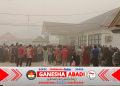 Kabut Asap Pekat Tak Menyurutkan Pemkab Barsel Gelar Gerakan Pangan Murah (GPM)