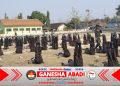 Cetak generasi unggul: babinsa Koramil Jenar tempa disiplin siswa SMKN 1 lewat pelatihan ketarunaan