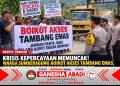 KRISIS KEPERCAYAAN MEMUNCAK! WARGA SUMBERAGUNG BOIKOT AKSES TAMBANG EMAS, JANJI PEMBANGUNAN TALANG NJEPIT DITAGIH