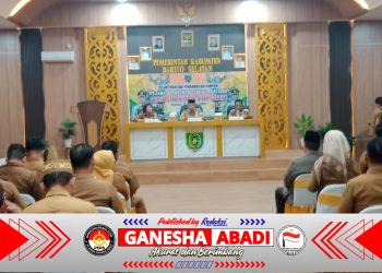 Plt Kepala BPKAD Hadiri Pelantik Dr. ita Minarni, ST,.MT Sebagai Sekda Barsel.