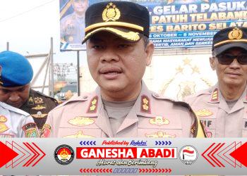 Polres Barsel Gelar Apel Gabungan Patuh Telabang Tahun 2026.