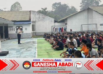 Ka.Rutan Kelas IIB Buntok Berikan Arahan Pentingnya Kebersihan dan Keamanan Blok Hunian.